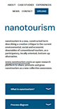Mobile Screenshot of nanotourism.org
